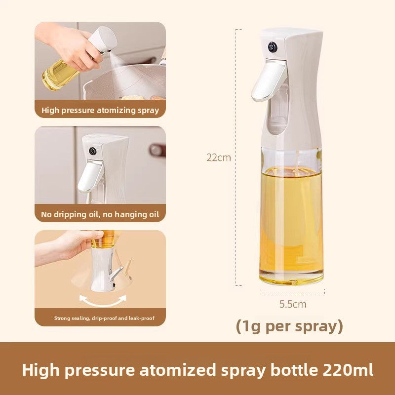 Glass Oil Spray Bottle for Kitchen and Air Fryer Use