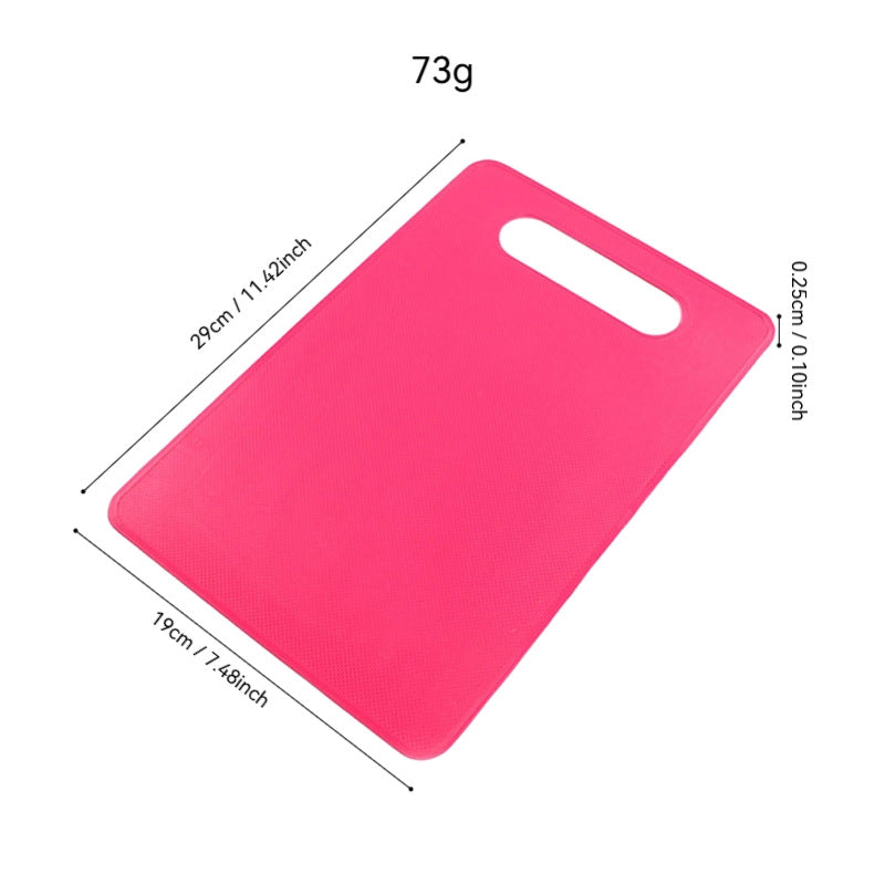 Color-Coded Plastic Cutting Board Set ? Non-Slip BPA-Free Kitchen Chopping Boards for Meat, Veg & Fish