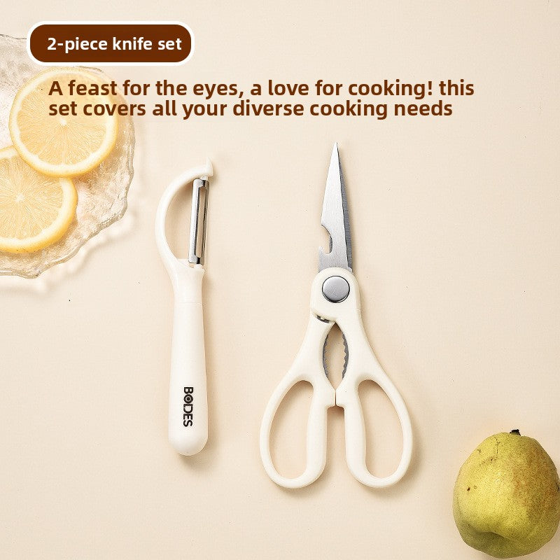 9-Piece Silicone Kitchen Utensil Set with Cutting Tools