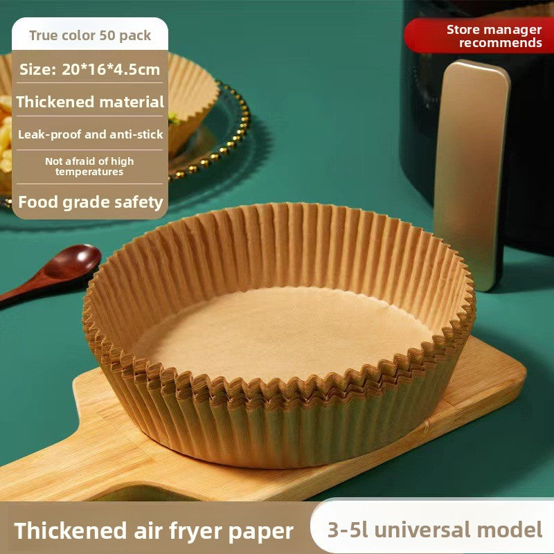 Air Fryer Baking Paper Plates ? Disposable Parchment Liners for Air Fryer, Oven & Steamer