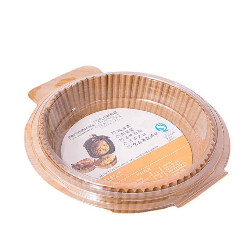 Air Fryer Baking Paper Plates ? Disposable Parchment Liners for Air Fryer, Oven & Steamer